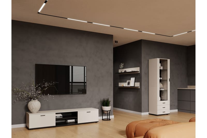 Lyrosen Kalustesarja - olohuone - Beige - Huonekalut - Kalustesetit - Olohuoneen kalustesetit