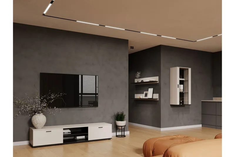 Lyrosen Kalustesarja - olohuone - Beige - Huonekalut - Kalustesetit - Olohuoneen kalustesetit