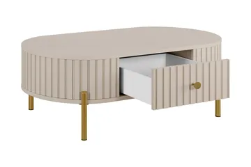 Maggio-Huonekalusetti Olohuoneeseen - Beige - Huonekalut - Kalustesetit - Olohuoneen kalustesetit