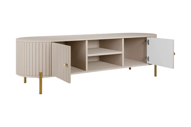 Maggio-Huonekalusetti Olohuoneeseen - Beige - Huonekalut - Kalustesetit - Olohuoneen kalustesetit