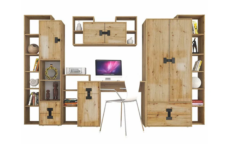 Castlebay Möbelset För Sovrum Brown, undefined