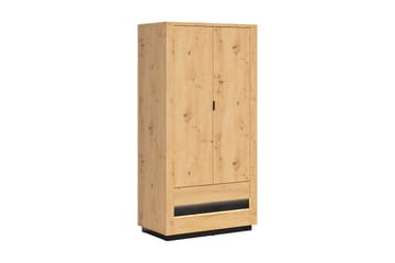 Makuuhuonesetti Moharras 101x56 cm - Luonnonväri/Mustai - Huonekalut - Kalustesetit - Makuuhuoneen kalustesetit