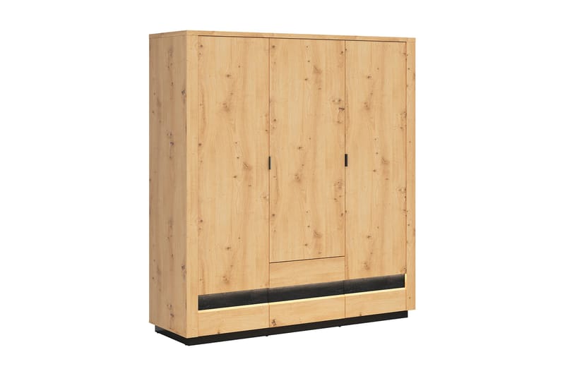 Makuuhuonesetti Moharras 181x56 cm, Luonnonväri/Musta