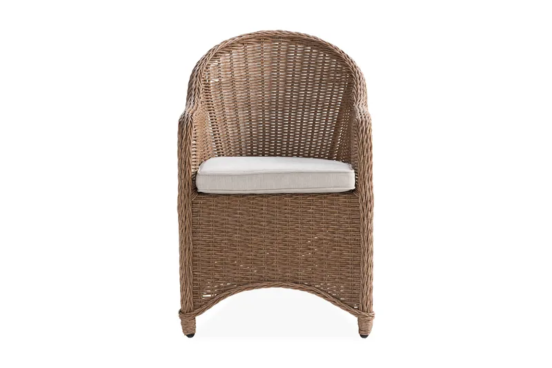 Marcus Light -nojatuoli tyynyllä, Luonnonruskea