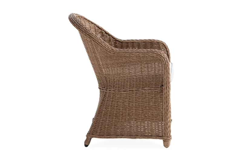 Marcus Light Nojatuoli Pehmusteella - Luonnonväri - Puutarhakalusteet - Puutarhatuoli - Karmituoli ulos