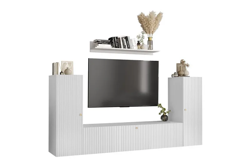 Dunvegan Möbelset För Vardagsrum NO_BRAND White, undefined