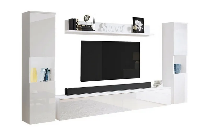 Galbally Möbelset För Vardagsrum White, undefined