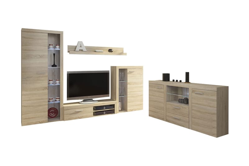 Olohuoneen kalustepaketti Rumba - Huonekalut - Kalustesetit - Olohuoneen kalustesetit