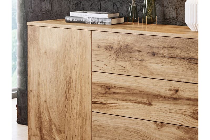 Olohuoneen kalustesetti Carvin Valkoinen - Valkoinen - Huonekalut - Kalustesetit - Olohuoneen kalustesetit