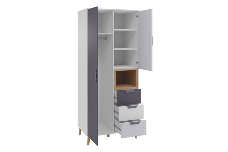 Olohuoneen kalustesetti Takeshi - Vihreä/Harmaa - Huonekalut - Kalustesetit - Olohuoneen kalustesetit