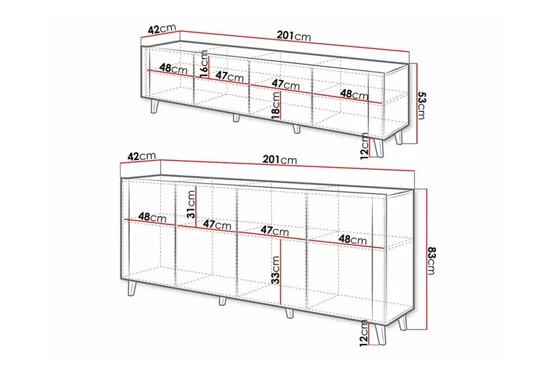 Strontian Möbelset För Vardagsrum Scandinavian Choice Black - Huonekalut - Kalustesetit - Olohuoneen kalustesetit
