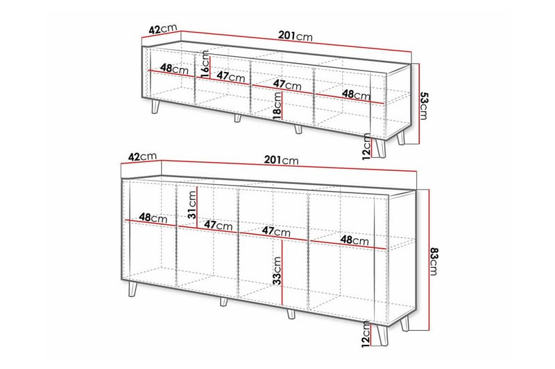 Strontian Möbelset För Vardagsrum Scandinavian Choice Black - Huonekalut - Kalustesetit - Olohuoneen kalustesetit