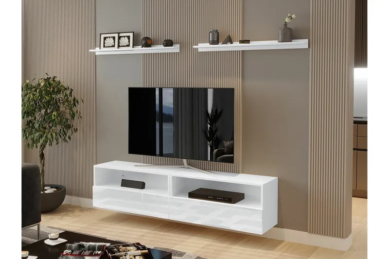 Summerville Möbelset För Vardagsrum White - Huonekalut - Kalustesetit - Olohuoneen kalustesetit