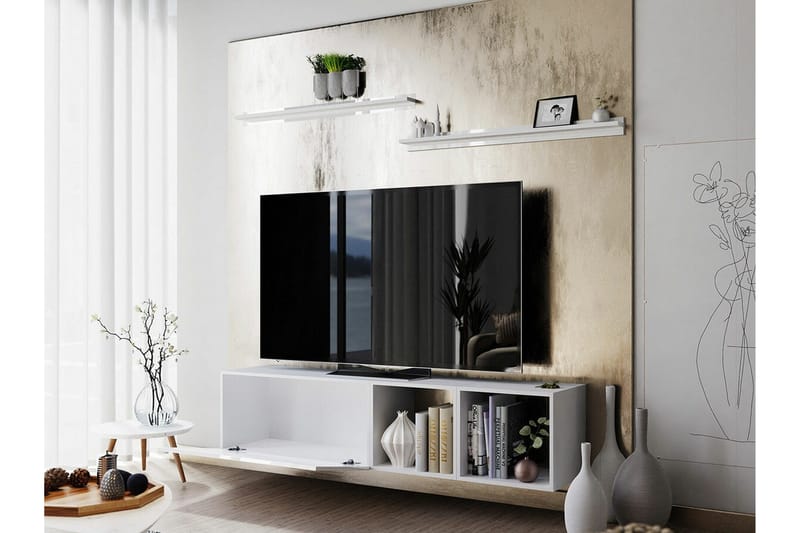 Summerville Möbelset För Vardagsrum White - Huonekalut - Kalustesetit - Olohuoneen kalustesetit