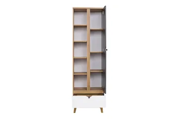 Olohuoneen kalustesetti Memone - Beige / Harmaa / Valkoinen - Huonekalut - Kalustesetit - Olohuoneen kalustesetit