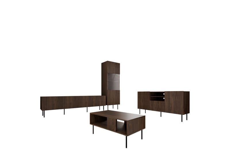 Olohuonekalustesetti Hammarstrand, Pähkinäpuu