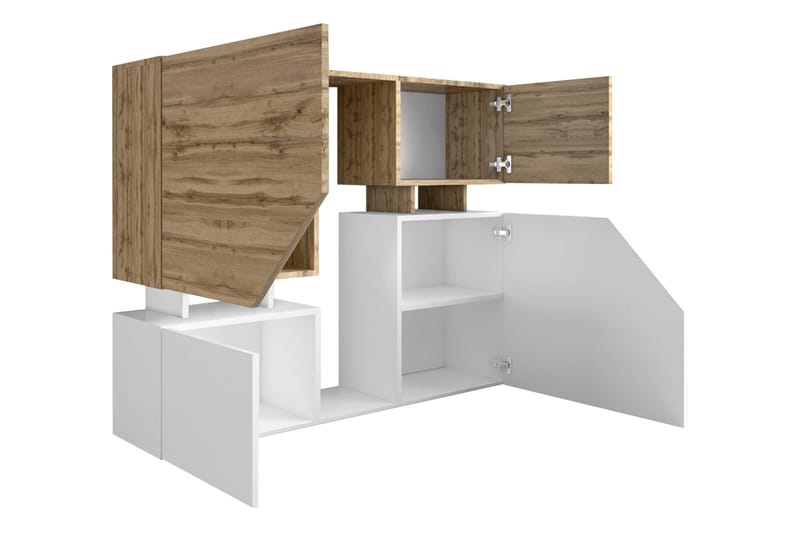 Olohuonekalustesetti Perdioni - Valkoinen - Huonekalut - Kalustesetit - Olohuoneen kalustesetit