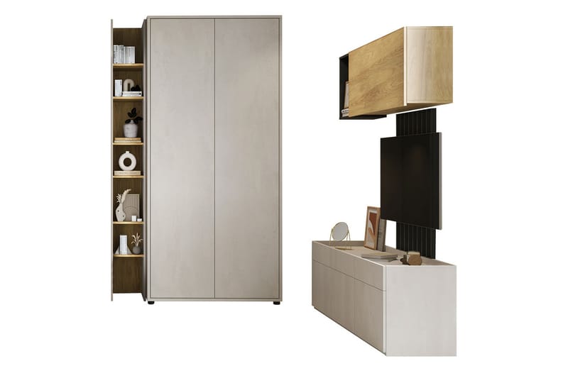 Parhaat Olohuoneen Kalustesarjat - Ruskea/Beige - Huonekalut - Kalustesetit - Olohuoneen kalustesetit
