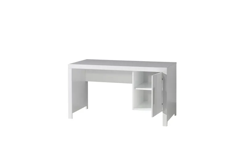 Sänky ja sälepohja Yöpöytä 3-ovinen vaatekaappi Kirjoituspöytä Erik - Huonekalut - Kalustesetit - Makuuhuoneen kalustesetit