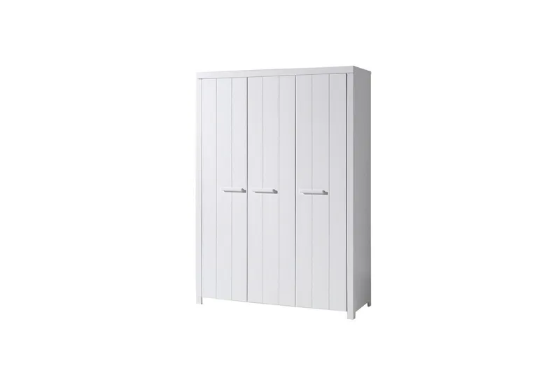 Sänky ja sälepohja Yöpöytä 3-ovinen vaatekaappi Kirjoituspöytä Lipasto Erik - Huonekalut - Kalustesetit - Makuuhuoneen kalustesetit