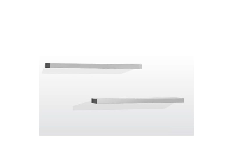 Sänky laatikolla, seinähyllyillä ja vaatekaapilla Lara - Huonekalut - Kalustesetit - Makuuhuoneen kalustesetit