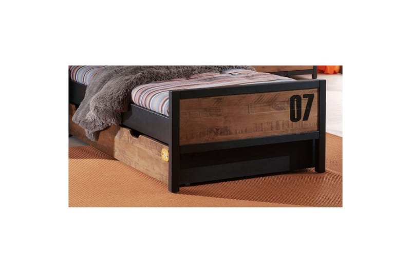 Sänky laatikolla, yöpöytä Alex - Huonekalut - Kalustesetit - Makuuhuoneen kalustesetit