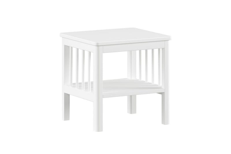 Sänky yöpöydällä Vaatekaappi Hoitopöytä Forrest Valkoinen pyökki - Valkoinen pyökki - Huonekalut - Kalustesetit - Makuuhuoneen kalustesetit