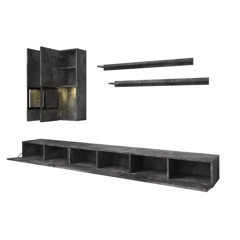 Seinäyksikkö Baros - Liitu - Huonekalut - Kalustesetit - Olohuoneen kalustesetit