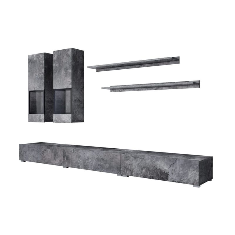 Seinäyksikkö Baros - Liitu - Huonekalut - Kalustesetit - Olohuoneen kalustesetit