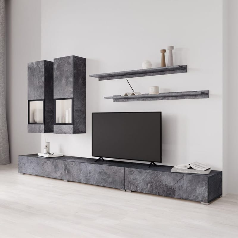 Seinäyksikkö Baros - Liitu - Huonekalut - Kalustesetit - Olohuoneen kalustesetit