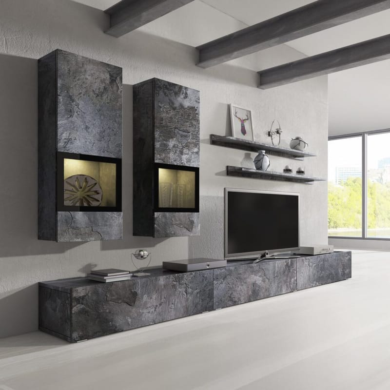 Seinäyksikkö Baros - Liitu - Huonekalut - Kalustesetit - Olohuoneen kalustesetit