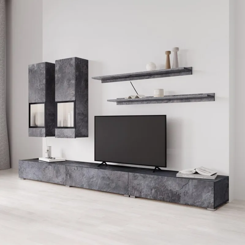 Seinäyksikkö Baros - Liitu - Huonekalut - Kalustesetit - Olohuoneen kalustesetit