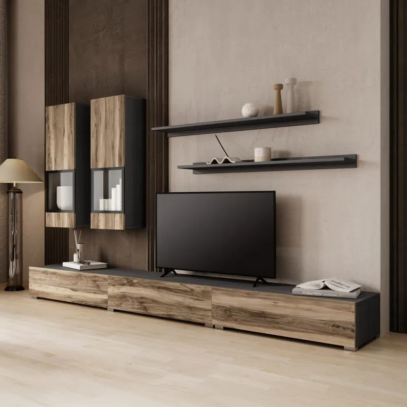 Seinäyksikkö Baros - Touchwood - Huonekalut - Kalustesetit - Olohuoneen kalustesetit