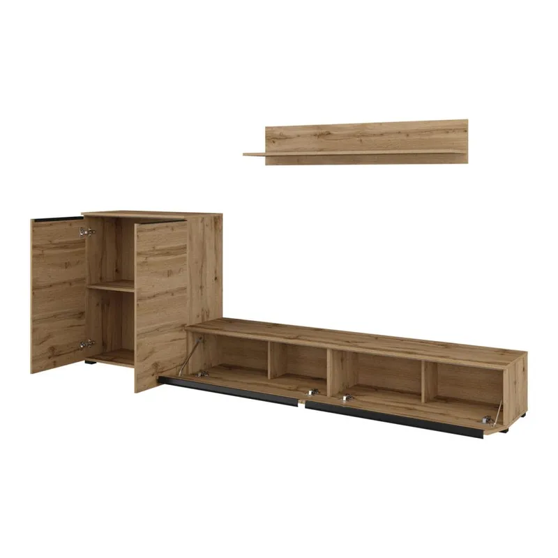 Seinäyksikkö Tana - Wotan tammi - Huonekalut - Kalustesetit - Olohuoneen kalustesetit