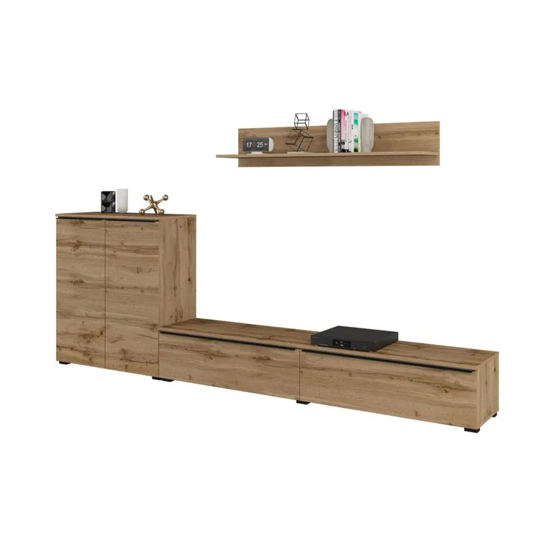 Seinäyksikkö Tana - Wotan tammi - Huonekalut - Kalustesetit - Olohuoneen kalustesetit