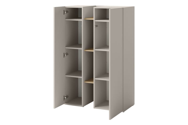 Sigmana-Huonekalusetti Olohuoneeseen - Vaalean Harmaa/Ruskea/Beige - Huonekalut - Kalustesetit - Olohuoneen kalustesetit