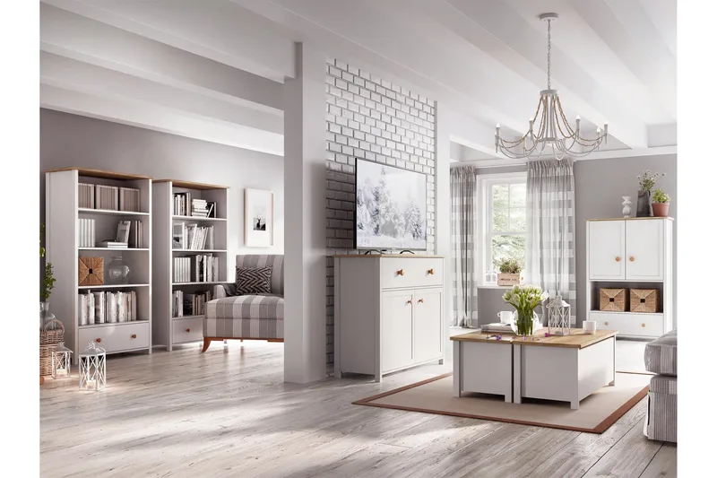 Storys Olohuoneen Huonekalusetti - Ruskea - Huonekalut - Kalustesetit - Olohuoneen kalustesetit