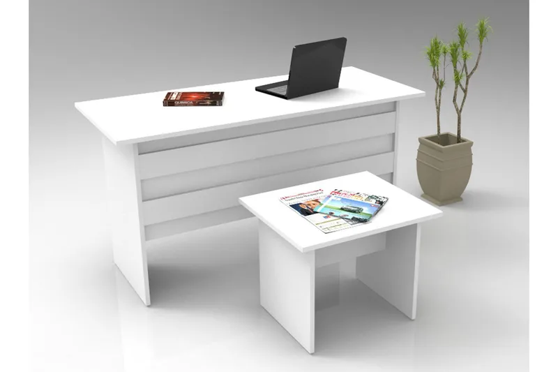 Toimiston kalustesetti GROLEDO, Valkoinen