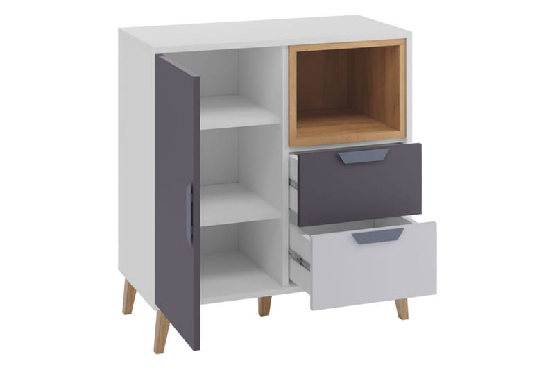 Toimiston kalustesetti Takeshi - Vihreä/Harmaa - Huonekalut - Kalustesetit - Toimistokalustekokonaisuus