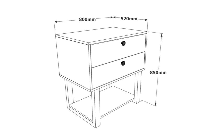 Toimistokalustesetti Mono 08 barokki / antrasiitti - Antrasiitti - Huonekalut - Kalustesetit - Toimistokalustekokonaisuus