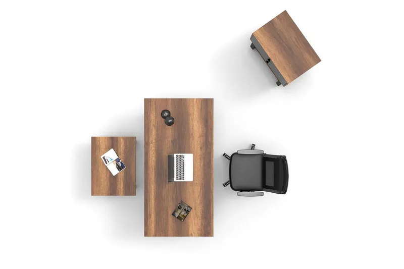 Toimistokalustesetti Mono 08 barokki / antrasiitti, Antrasiitti