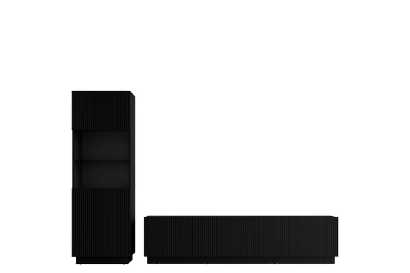 Torvalen Kalustesarja - olohuone - Musta - Huonekalut - Kalustesetit - Olohuoneen kalustesetit