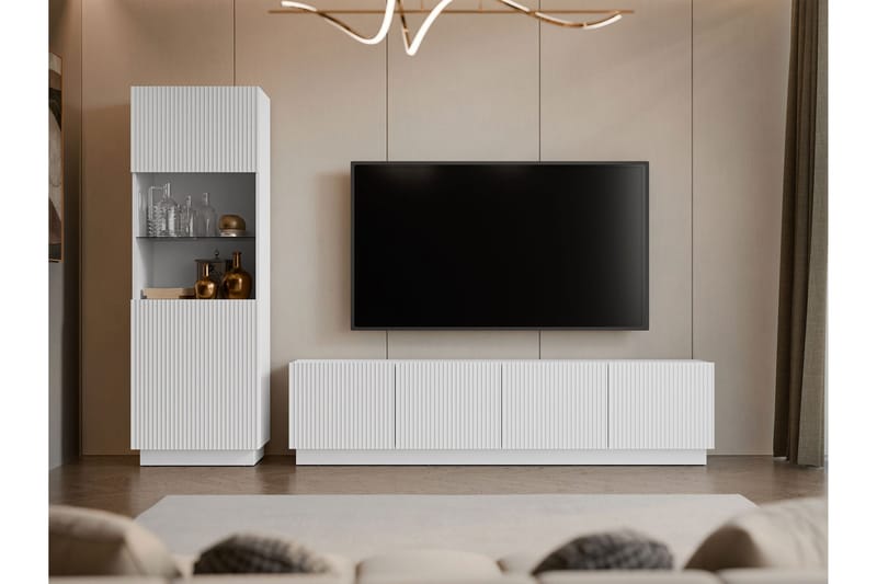 Torvalen Kalustesarja - olohuone - Valkoinen - Huonekalut - Kalustesetit - Olohuoneen kalustesetit