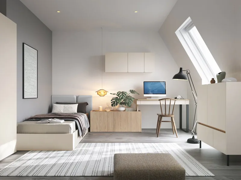 Travic Makuuhuoneen Kalustesetti - Huonekalut - Kalustesetit - Makuuhuoneen kalustesetit