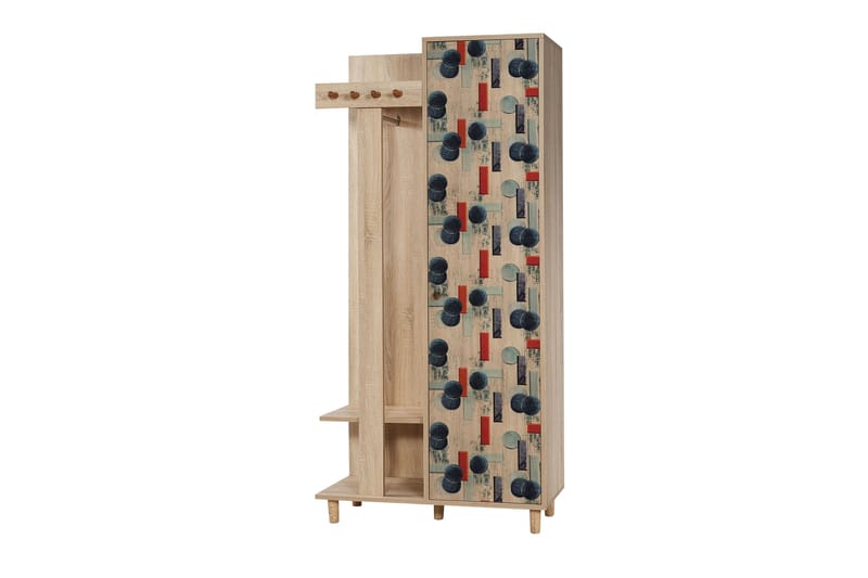 Vaatesäilytin Gillberga 90 cm, Ruskea