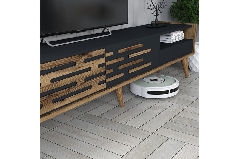 Valensiya Huonekalusetti Olohuoneeseen, Pähkinäpuu/Antrasiitti