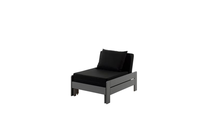 Vuodesohva Pino Mezzanine Harmaa, 90 x 200 cm - Harmaa, 90 x 200 cm - Huonekalut - Kalustesetit - Makuuhuoneen kalustesetit