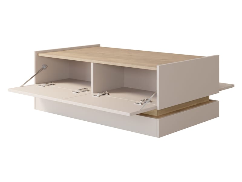 Zelric Olohuoneen kalustepaketti - Beige - Huonekalut - Kalustesetit - Olohuoneen kalustesetit
