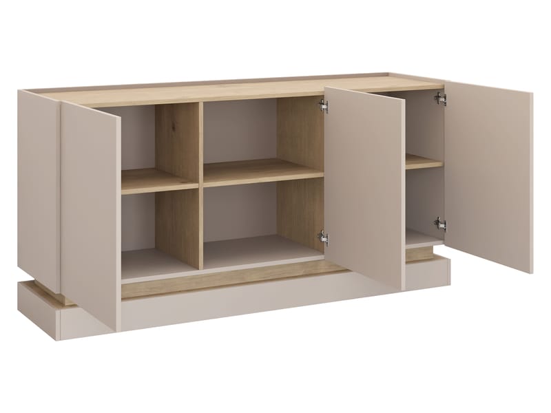 Zelric Olohuoneen kalustepaketti - Beige - Huonekalut - Kalustesetit - Olohuoneen kalustesetit