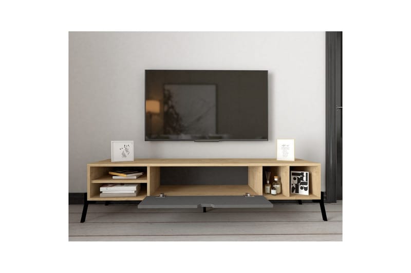 Zenric Kalustesetti Olohuoneeseen - Luonnollinen - Huonekalut - Kalustesetit - Olohuoneen kalustesetit